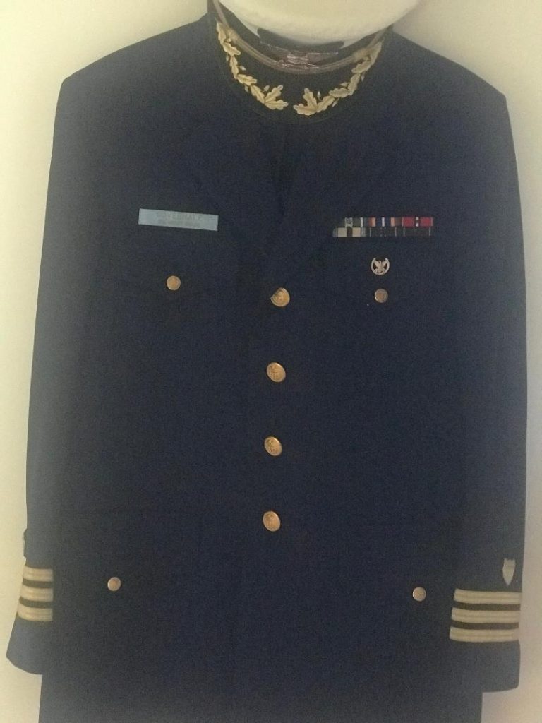 picture of Coast Guard uniform Benjamin Governale